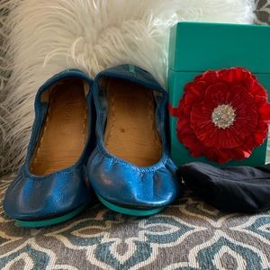 Tieks Cobalt Blue Ballet Flats Size 7